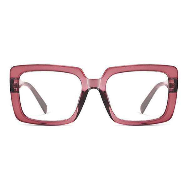 Fashion Women Photochromic Anti Blue Ray Computer Glasses TR90 Acetate Square Glasses Frame