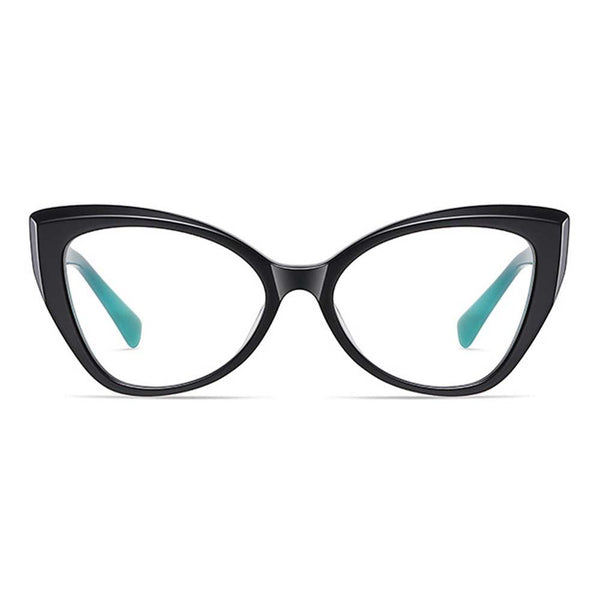 Fashion Anti UV Sun Glasses Prescription Glasses Cat Eye Acetate Eyewear Frame Shades For Women