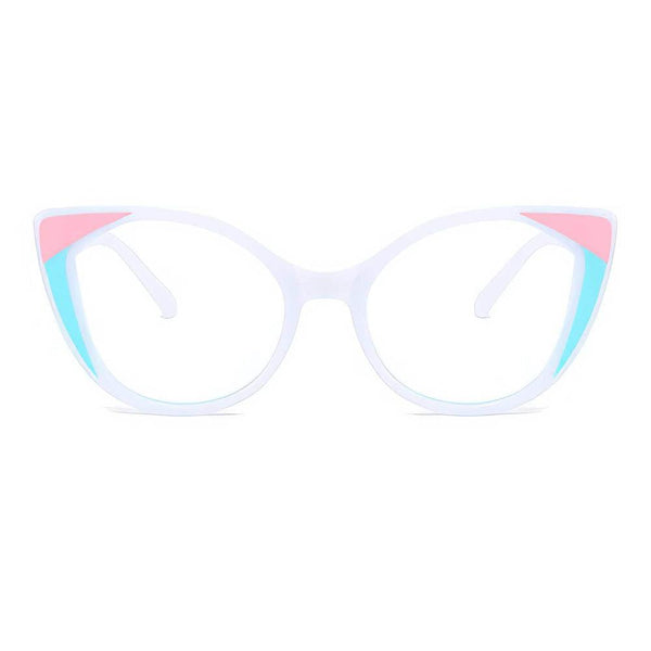 Transparent Computer Glasses Frame Women Men Anti Blue Light Round Eyewear Blocking Glasses Optical Spectacle Eyeglass