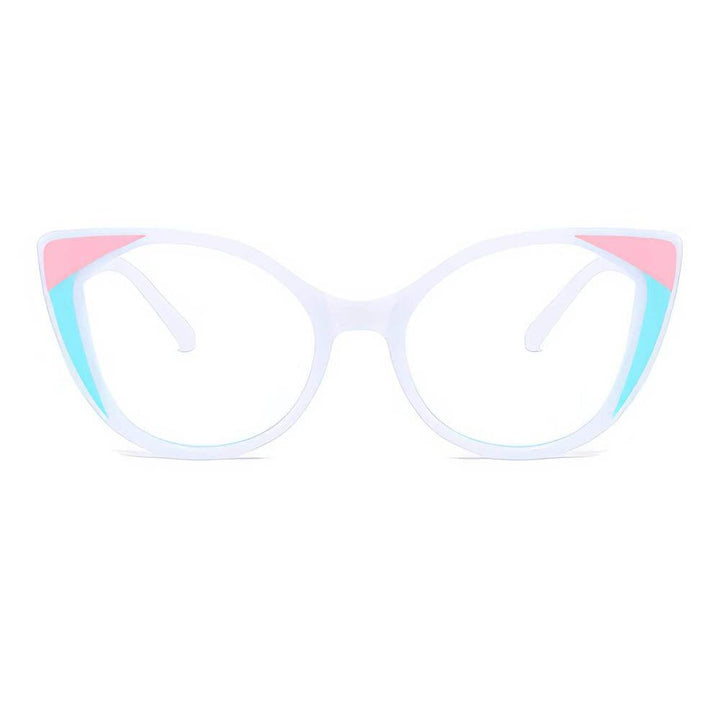 Transparent Computer Glasses Frame Women Men Anti Blue Light Round Eyewear Blocking Glasses Optical Spectacle Eyeglass