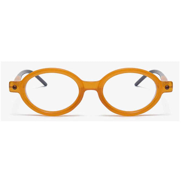 Fashion Computer Glasses Oval Glasses Frame Prescription Glasses Filter Blue Llight