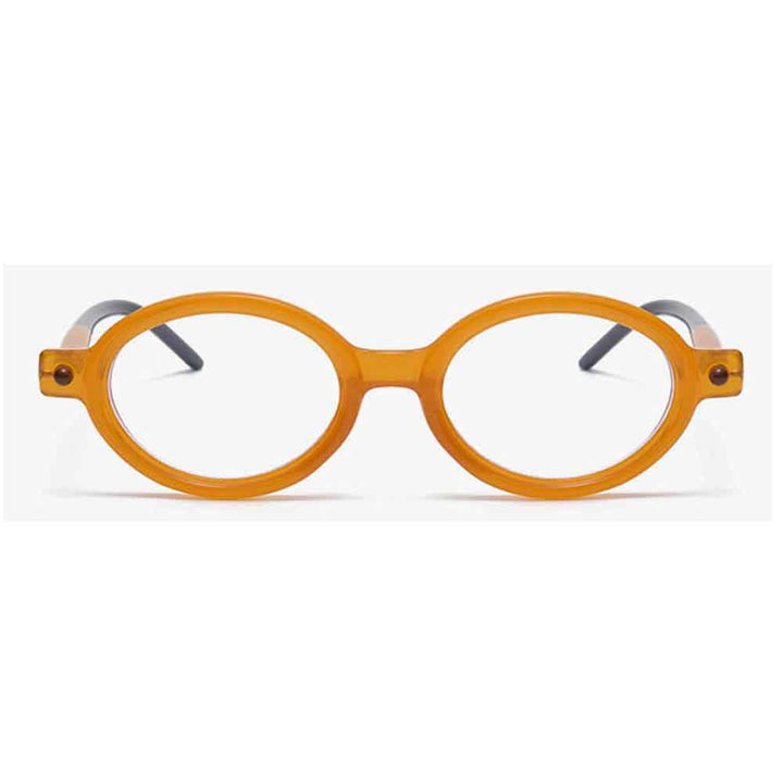 Fashion Computer Glasses Oval Glasses Frame Prescription Glasses Filter Blue Llight