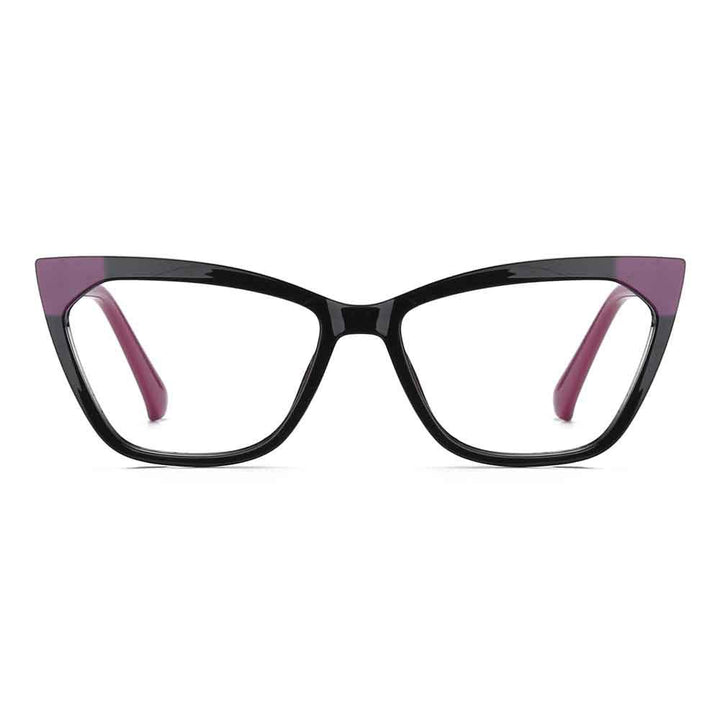 Photochromic Myopia Glasses Cat Eye Eyeglasses Frame Prescription Glasses For Women